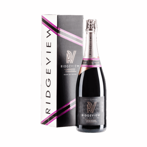 Bottle of Rosé de Noirs and Box