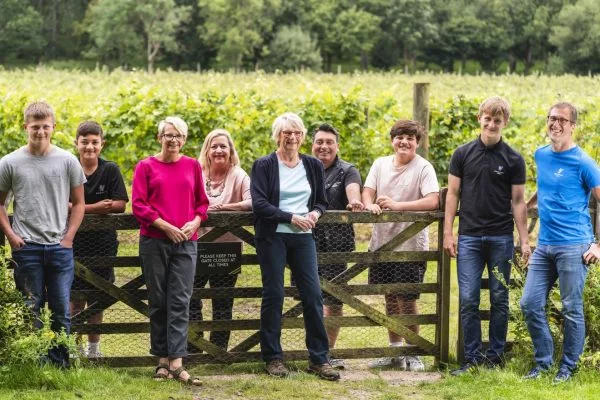 The Roberts Family Ridgeview Wine Estate English sparkling wine Sussex England