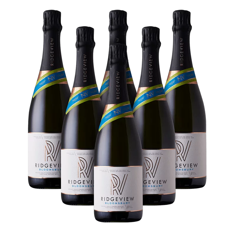 Ridgeview Bloomsbury NV case English sparkling wine