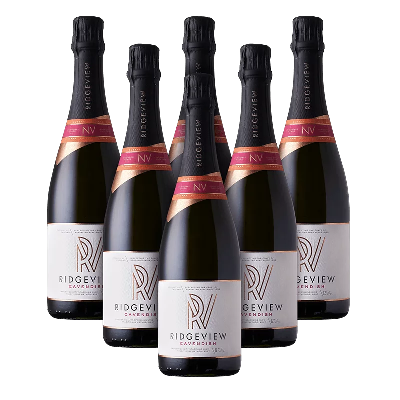 Ridgeview Cavendish NV case English sparkling wine