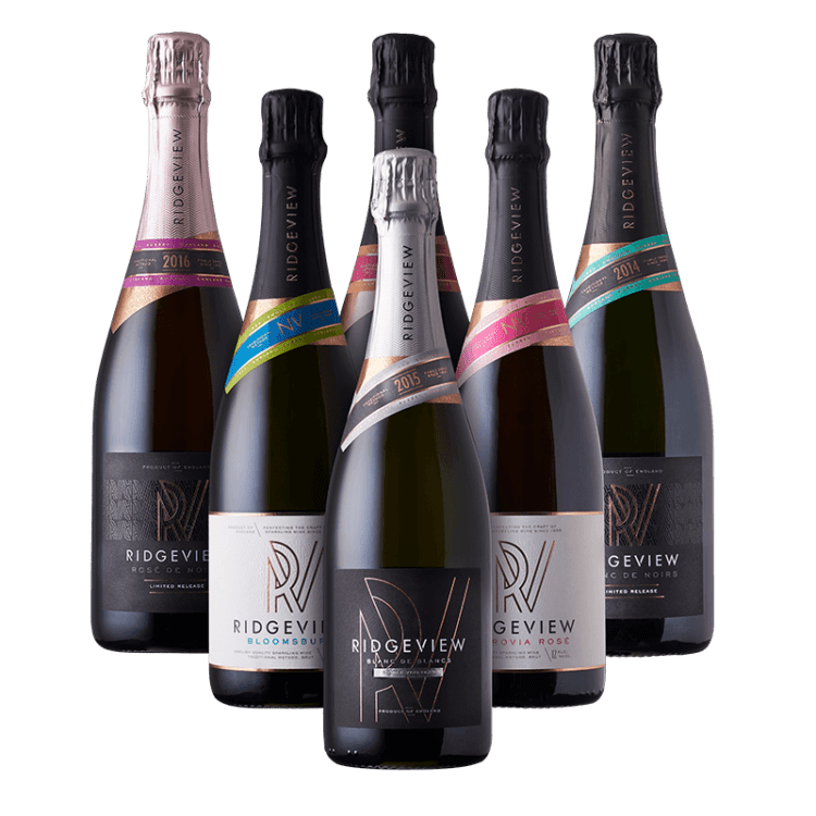 Ridgeview English sparkling wine cases