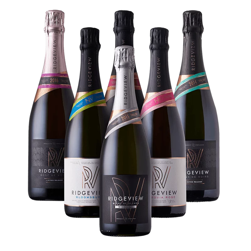 Ridgeview English sparkling wine cases