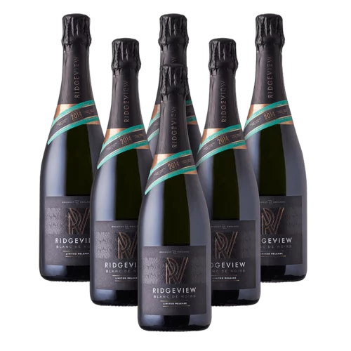 Ridgeview Vintage Blanc de Noirs case English sparkling wine