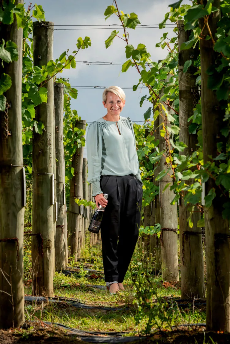 Tamara Roberts, CEO Ridgeview Wine Estate Sussex England