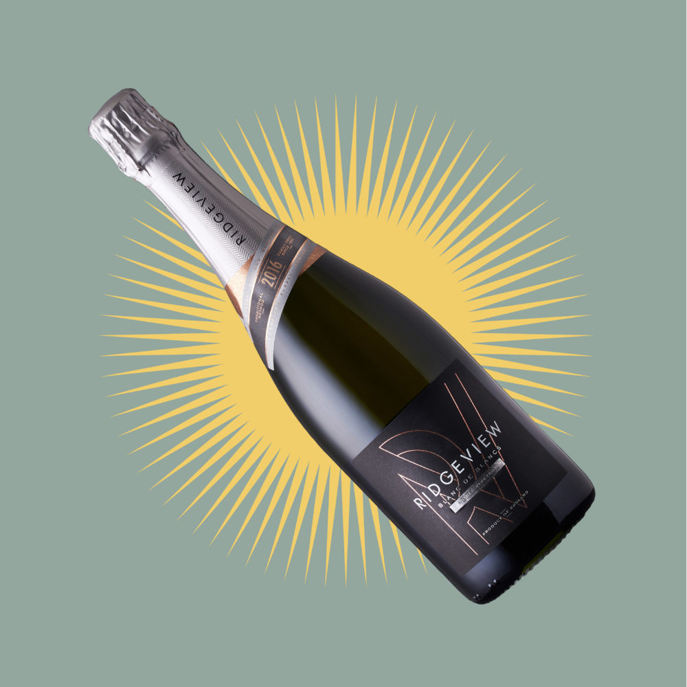 Ridgeview Blanc de Blancs English sparkling wine