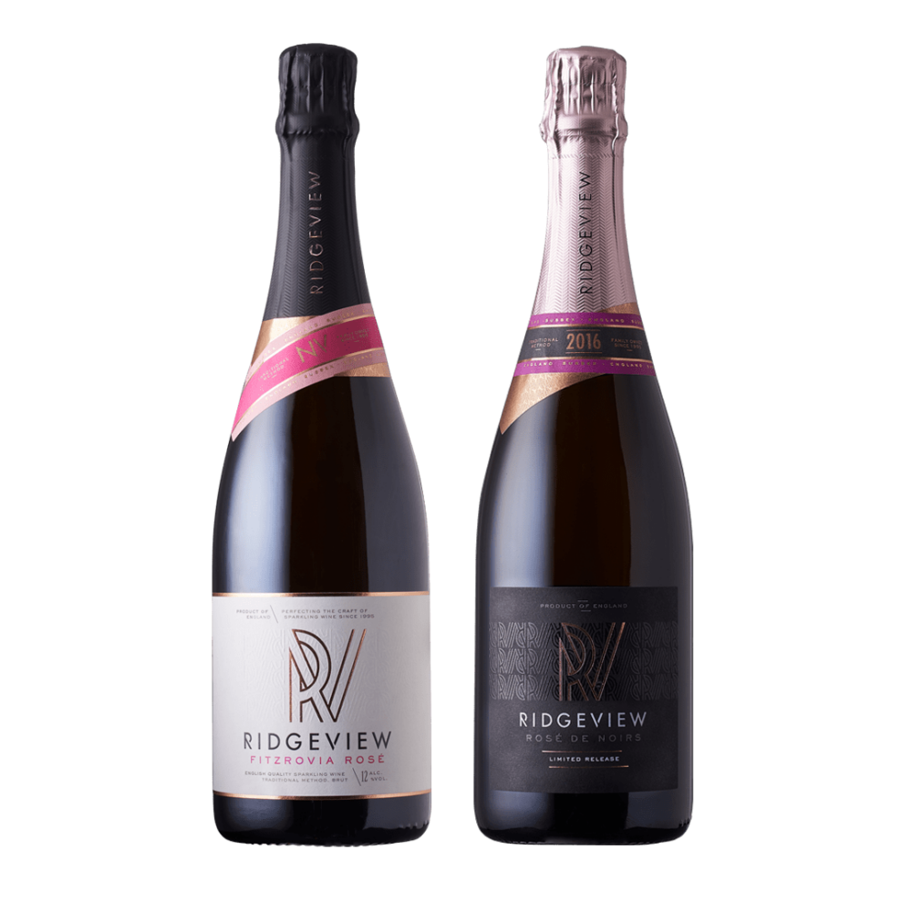 Ridgeview Rose Duo English sparkling wine