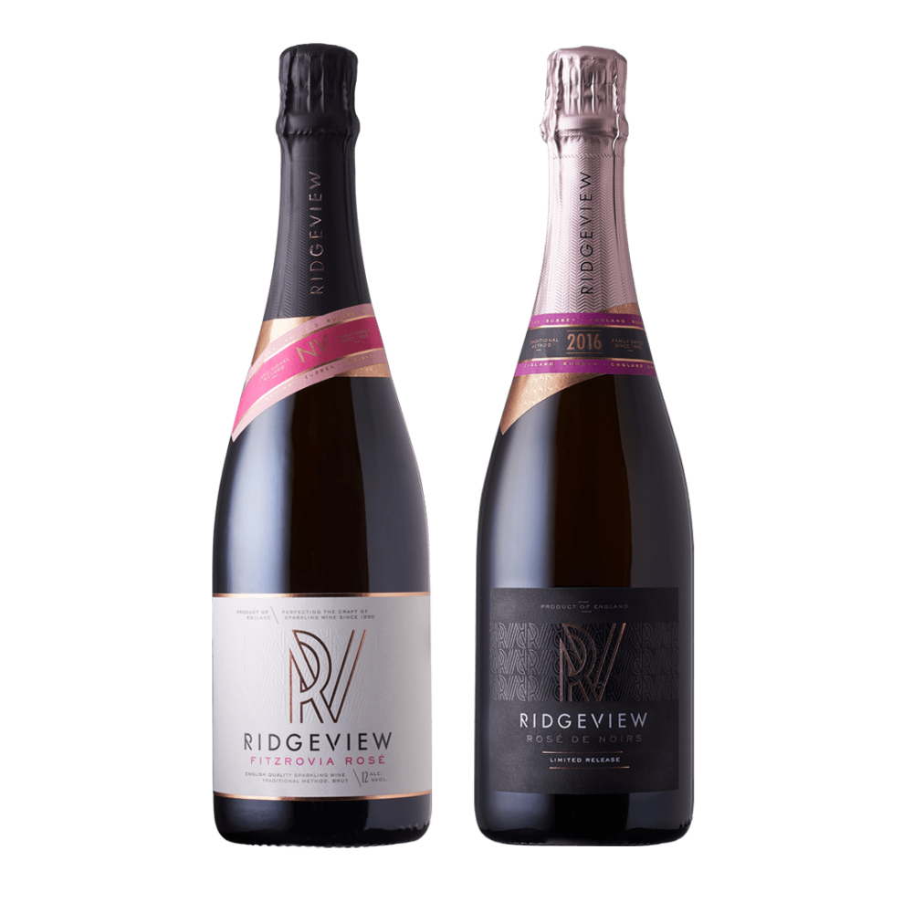 Ridgeview Rose Duo English sparkling wine