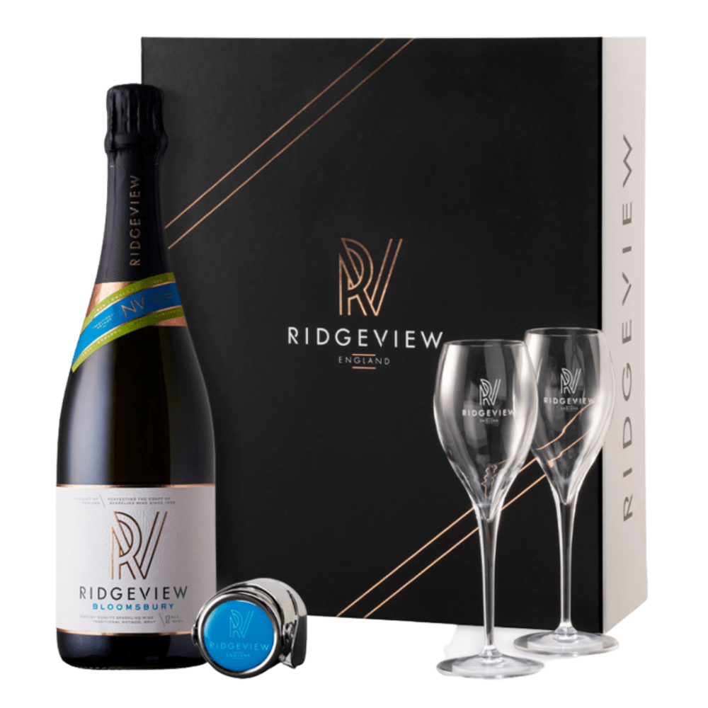 The Ridgeview Gift Set Bloomsbury NV Ridgeview English Sparkling Wine