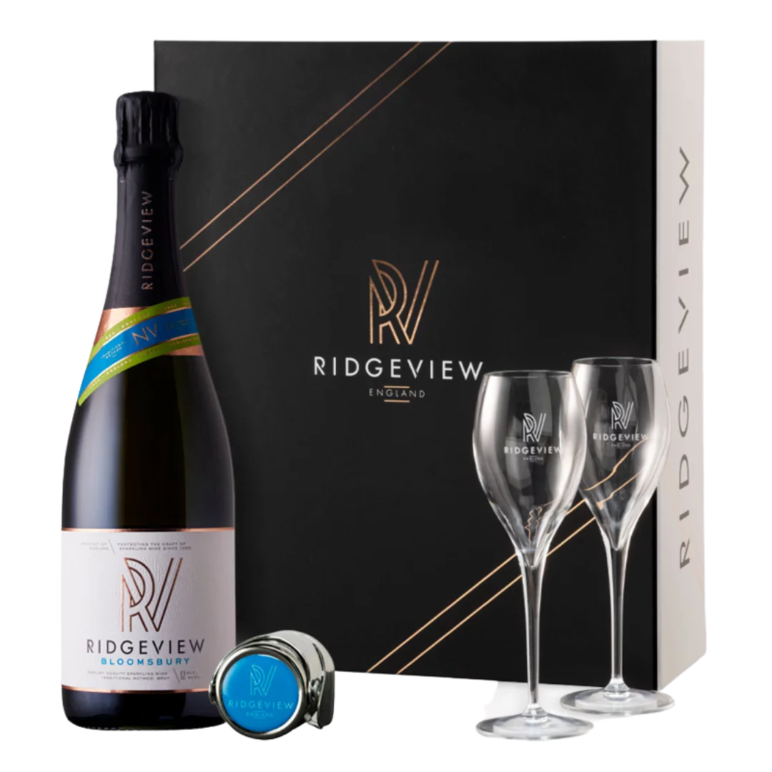 The Ridgeview Gift Set Bloomsbury NV Ridgeview English Sparkling Wine
