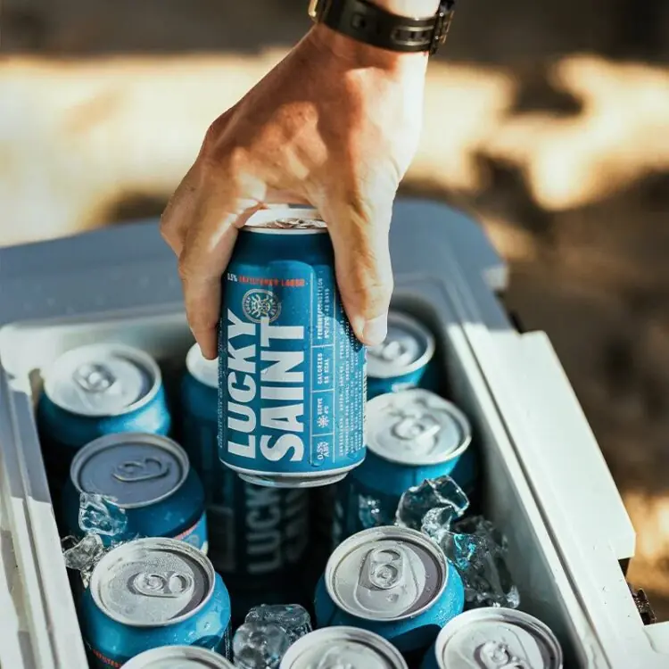 Sustainable drinks - Lucky Saint Beer
