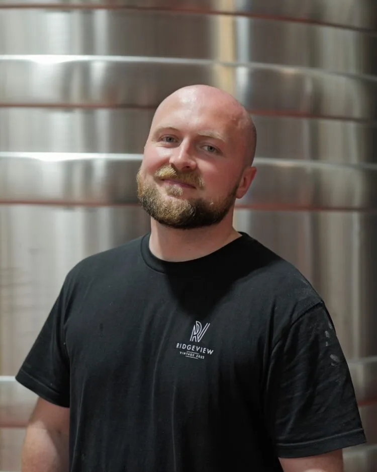 James Tolan, Harvest Intern in the Winery